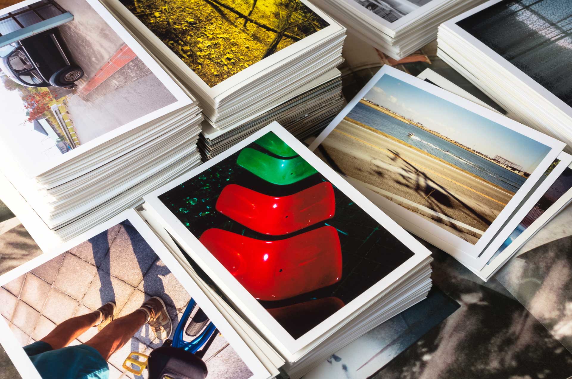 Stack of photos
